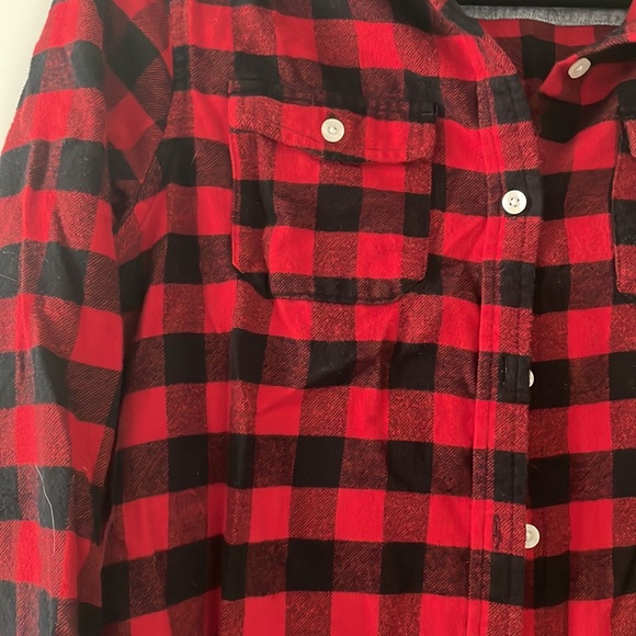Red and Black Plaid Large - Picture 2 of 3